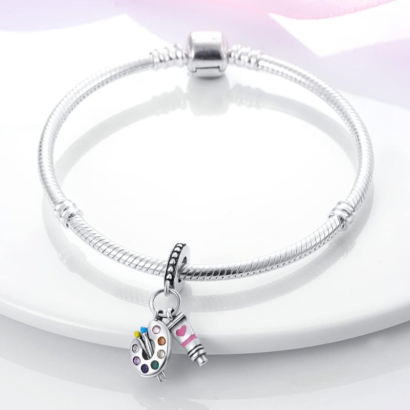 Parmuz Charms for Bracelets 925 Sterling Silver Butterfly summer travel Ocean Lucky charm beads Pendant Jewelry for Woman Mom - Image 4